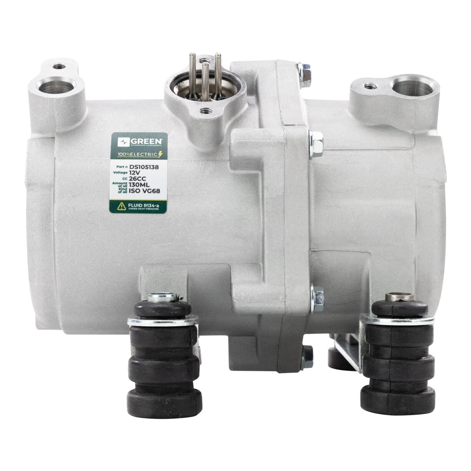 ELECTRIC AC AIR CONDITIONING COMPRESSOR UNIVERSAL APP - CARS, TRUCK&VA ...