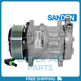 New Compressor for OE Sanden SD7H15  119mm 8 Groove Clutch 12V OE#8177089