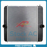 New Radiator for without Oil CoolerInternational/Ford Plastic/Aluminum