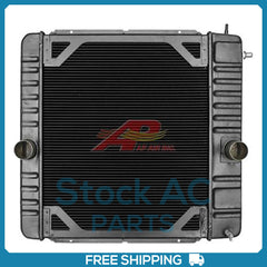 New Radiator for without Oil CoolerInternational/Ford Copper/Brass