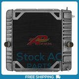 New Radiator for without Oil CoolerInternational/Ford Copper/Brass
