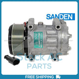 New Compressor for OE Sanden SD7H15  119mm 10 Groove Clutch 12 Volt