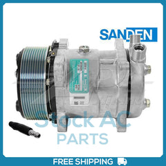 New Compressor for OE Sanden SD5H14  125mm 10 Groove Clutch 12V