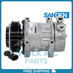 New Compressor for OE Sanden SD7H15SPHD  125mm 6 Groove SHD Clutch 24V