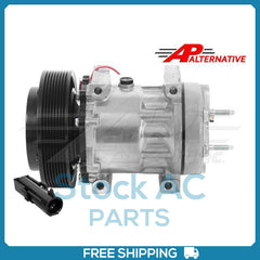 New Compressor for Alternative SD7H15SHD  152mm 8 Groove Clutch 24V