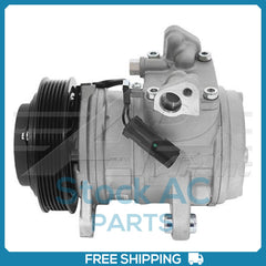 New Compressor for Alternative Denso 10PA17E  134mm 6 Groove Clutch 12V