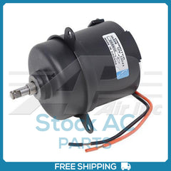 New A/C Blower Motor 12 Volts Single Speed 2 Wire CW with ShaftBobcat 5/16