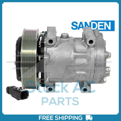 New Compressor for OE Sanden SD7H15  152mm 8 Groove Clutch 24V OE#3729360