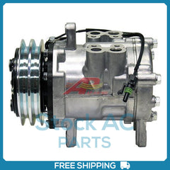 New Compressor for HD Sanden Style Denso 7H15  132mm 2 Groove Clutch 12V