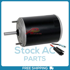 A/C Blower Motor 12 Volts Single Speed 2 Wire Motor with 5/16