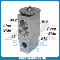 A/C Expansion Valve for Caterpillar, Komatsu, Kubota OE# 2457837