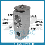 A/C Expansion Valve for Caterpillar, Komatsu, Kubota OE# 2457837