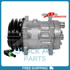 New Compressor for Alternative SD7H15  132mm 2 Groove Clutch 12V OE#85817170