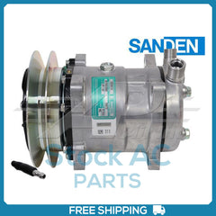New Compressor for OE Sanden SD5H14  158mm 1 Groove Clutch 24V