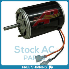 New A/C Blower Motor 12 Volts Single Speed 2 Wire Motor With OE# 2586986C1