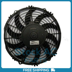 A/C Condenser Fan for 10" Assembly Puller Curved Blade OE Connector