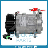 New Compressor for AP Series SD7H15  119mm 7 Groove Clutch 12V