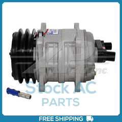 New Compressor for OE TCCI TM08  127mm 2 Groove Clutch 12V