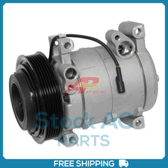 Compressor Original Diesel Kiki DKV14G 4 15/16" 6 Groove Clutch Pad Mount 12