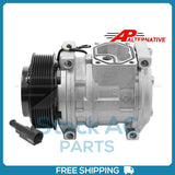 New Compressor for Alternative Denso 10PA15C  124.5mm 8 Groove Clutch 12V