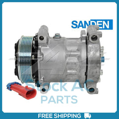 New Compressor for OE Sanden SD7H15HD  119mm 7 Groove Clutch 12V