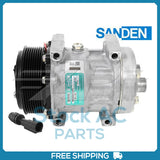 New Compressor for OE Sanden SD7H15  119mm 8 Groove Clutch 12V OE#714/40477