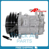 New Compressor for Alternative SD7H15  158mm 2 Groove Clutch 12V