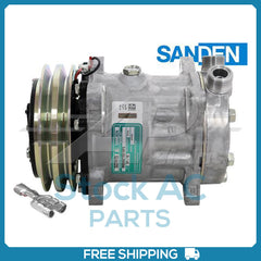 New Compressor for OE Sanden SD7H15  134mm 2 Groove Clutch 12V