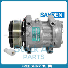 New Compressor for OE Sanden SD7H15  120mm 6 Groove Clutch 12V