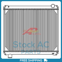 New Radiator for OE# 081321F F5HZ8005FA F6HZ8005FA FZHZ8005FA Ford/Sterling