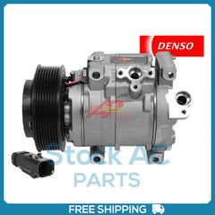 New Compressor for OE Denso 10SRE18C  125.5mm 8 Groove Clutch 24V
