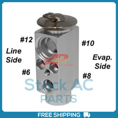 A/C Expansion Valve ORing | #6, 3/8" ORing | #8, 1/2" ORing | OE# 82023542