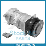 New Compressor for Heavy Duty A6 Delco Replacement  12 Volt with 5