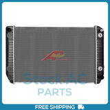 New Radiator for Tank/Aluminum Core Chevy/GMC Plastic