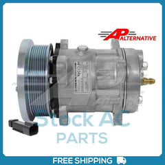 New Compressor for Alternative SD7H15  133mm 8 Groove Clutch 24V