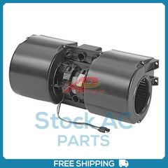 New A/C Blower Motor 12 Volts 2 Speed CW 3 Wire Motor With Shaft 5/16