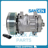 New Compressor for OE Sanden SD7H15SHD  152mm 8 Groove Clutch 12V