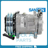 New Compressor for OE Sanden SD7H15  125mm 2 Groove Clutch 12V