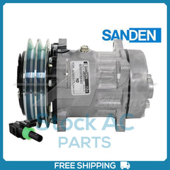 New Compressor for OE Sanden SD7H15  152mm 2 Groove Clutch 12V OE#4308SAN