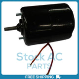 New A/C Blower Motor 12 Volts 2 Speed 2 Wire CW With Shaft 5/16