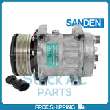 New Compressor for OE Sanden SD7H15  112mm 6 Groove Clutch 12V