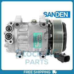 New Compressor for OE Sanden SD7H15  133mm 8 Groove Clutch 24 Volt