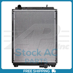 New Radiator for Tank/Aluminum Core w/ Oil Cooler and w/ Plastic