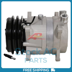 Compressor for V5  Ear Mount 2 Groove Clutch Vertical Tube ORing 12 Volt