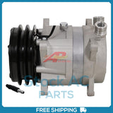 Compressor for V5  Ear Mount 2 Groove Clutch Vertical Tube ORing 12 Volt