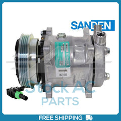 New Compressor for OE Sanden SD5H11  119mm 4 Groove Clutch 12V