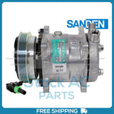 New Compressor for OE Sanden SD5H11  119mm 4 Groove Clutch 12V