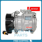 Compressor for OE Denso 10PA17C  146mm 8 Groove Clutch 12V  with Manifold