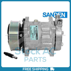 New Compressor for OE Sanden SD7H15  119mm 8 Groove Clutch 12V OE# 82002069
