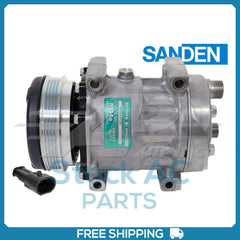 New Compressor for OE Sanden SD7H15  112mm 4 Groove Clutch 12V OE#87519620
